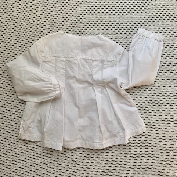 Zara White Cotton Shirt | 8 - Picture 8 of 9